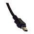 Papírenské zboží - USB Kabel (2.0), USB A M - miniUSB M, 3m, schwarz, Logo