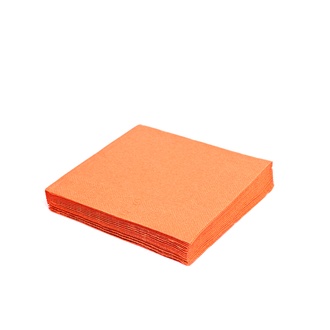 Papírenské zboží - Ubrousky 3-vrstvé, 33 x 33 cm oranžové [250 ks]