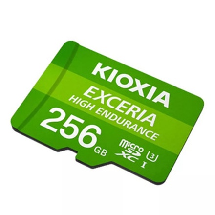 Papírenské zboží - Kioxia Paměťová karta Exceria High Endurance (M303E), 256GB, microSDXC, LMHE1G256GG2, UH