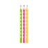 Papírenské zboží - Graphitstift KEYROAD Neon Jumbo, dreieckig - HB, Farbmischung