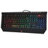 Papírenské zboží - Marvo KG869, Tastatur US, Game, unterbeleuchtet typ verkabelt (USB), schwarz, unterbeleuchtet