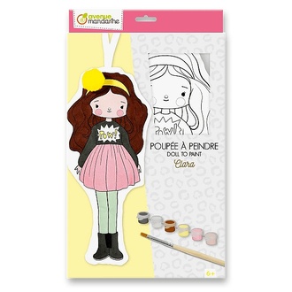 Papírenské zboží - Kreativní sada Avenue Mandarine Doll to Paint Clara