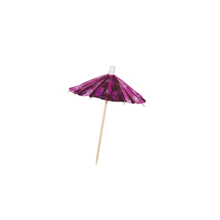 Papírenské zboží - Deštníček lesklý 100 mm [100 ks]