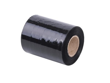 Papírenské zboží - Smršťovací fólie, černá, 0,1m x 153m