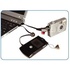 Papírenské zboží - USB Kabel (2.0), USB A M - microUSB M, 0.3m, schwarz, Logo, Handygurt