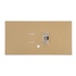 Papírenské zboží - Binder A4 Laminathefter 7cm KRAFT natur