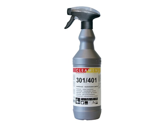 Papírenské zboží - CLEAMEN 301/401 osvěžovač – neutralizátor pachů 550 ml