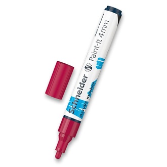 Papírenské zboží - Akrylový popisovač Schneider Paint-It 320 vínová