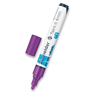 Papírenské zboží - Akrylový popisovač Schneider Paint-It 320 fialová