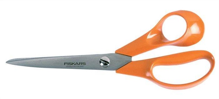 Papírenské zboží - Nůžky, 21 cm, FISKARS "Classic", oranžové