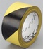 Papírenské zboží - Sicherheitsband, selbstklebend, 50x33 mm, 3M, gelb-schwarz