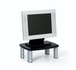 Papírenské zboží - Monitorständer "MS80B", schwarz-silber, 3M