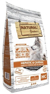 Papírenské zboží - Natural Greatness HEPATIC-CARDIAC veterinární dieta pro psy 6 kg