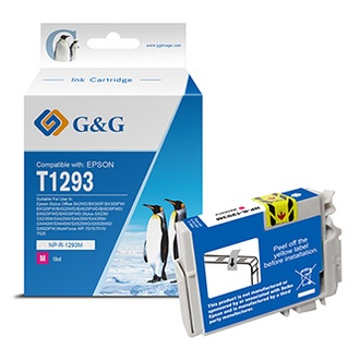 Papírenské zboží - G&G kompatibilní ink s T1293, magenta, NP-R-1293M, pro Epson Stylus office B42WD, BX305F,