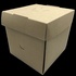 Papírenské zboží - Burgerbox (PAP - FSC Mix) faltbar fettdicht kraft 145 x 145 x 150 mm [50 St.]