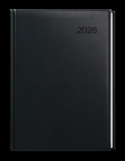 Papírenské zboží - Denní diář - Ctirad - Vivella - A5 - černá