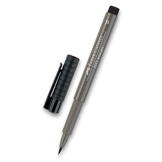 Papírenské zboží - Popisovač Faber-Castell Pitt Artist Pen Brush - černé a šedé odstíny 273