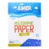 Papírenské zboží - Dekorpapier A4 10 Stück blau holografisch 250 g