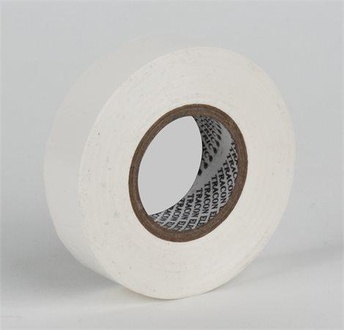 Papírenské zboží - Izolační páska, PVC, 20x19 mm, bílá
