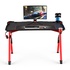 Papírenské zboží - ULTRADESK Spieltisch INVADER - RED, 120x64 cm, 75 cm