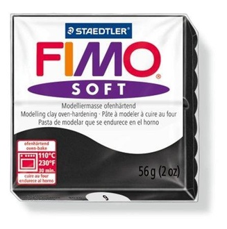 Papírenské zboží - FIMO® soft 8020 56g černá