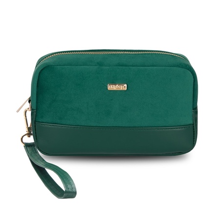 Papírenské zboží - Kosmetická taška EMILY Velvet Green