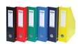 Papírenské zboží - Zeitschriftenständer, blau, Pappe, 80 mm, DANAU