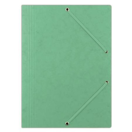 Papírenské zboží - Desky s gumičkou "Premium", zelené, prešpánové, A4, DONAU