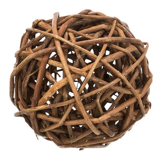 Papírenské zboží - Proutěný míček pro morčata,  o 10 cm 