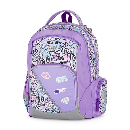 Papírenské zboží - Školní batoh OXY GO Funny Girl