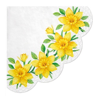 Papírenské zboží - Ubrousky PAW R 32 cm Daffodils in Bloom