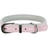 Papírenské zboží - Active Comfort Lederhalsband mit Steinen - rosa S: 23-28 cm/15 mm