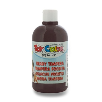 Papírenské zboží - Temperová barva PASUTO Toy Color hnědá 500 ml