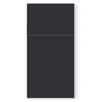 Papírenské zboží - Ubrousky na příbory PAW AIRLAID 40x40cm Unicolor Black [50 ks]
