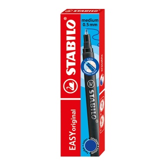 Papírenské zboží - Náhradní náplň STABILO EASYoriginal Refill - medium - modrý zmizíkovatelný inkoust [3 ks]