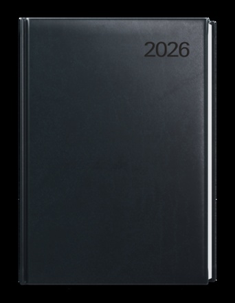 Papírenské zboží - Týdenní diář - Tomáš - Vivella - A4 - černá