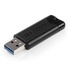 Papírenské zboží - Verbatim USB flash disk, USB 3.0 (3.2 Gen 1), 64GB, PinStripe, Store N Go, schwarz, 49318, USB A