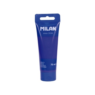 Papírenské zboží - Barva akrylová MILAN 75 ml - modrá oceán