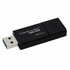 Papírenské zboží - Kingston USB flash disk, USB 3.0 (3.2 Gen 1), 64GB, DataTraveler 100 Gen3, schwarz, DT100G3/64GB, USB A, mit herausziehbarem Konne