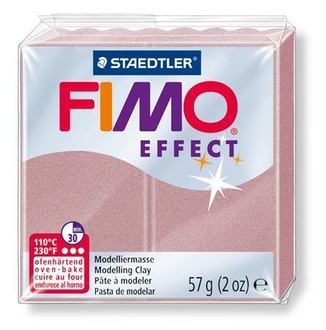 Papírenské zboží - FIMO® efekt růžovozlatá perleťová 57g