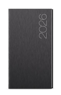 Papírenské zboží - Týdenní diář - Jakub - ForMen - kapesní - Black