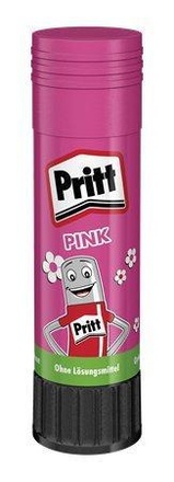 Papírenské zboží - Lepicí tyčinka, 20g, růžová, HENKEL