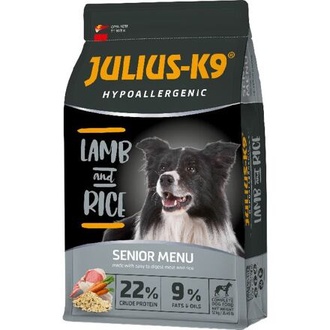 Papírenské zboží - JULIUS K-9 HighPremium SENIOR/LIGHT Hypoallergenic LAMB&Rice 12 kg