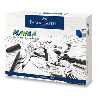 Papírenské zboží - Popisovače Faber-Castell 167152 Manga Startovací set
