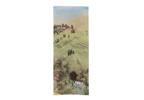 Papírenské zboží - Kapsička na příbory Tuscany s bílým ubrouskem [125 ks]
