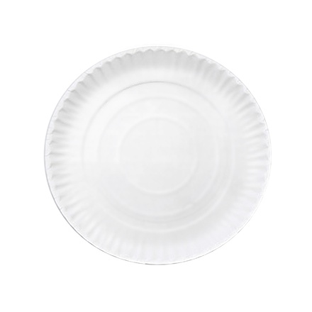 Papírenské zboží - Papírové talíře hluboké průměr 32 cm [50 ks]