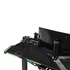 Papírenské zboží - ULTRADESK Spieltisch FORCE - grau, 166x70 cm, 76.5 cm, mit XXL-Mauspad