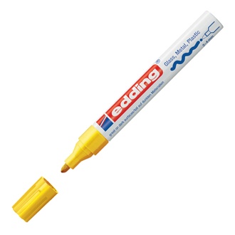 Papírenské zboží - Lakový popisovač "750", žlutá, 2-4mm, EDDING