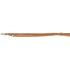 Papírenské zboží - Rustikale Leder-Verlängerungsleine Heartbeat – braun M-L: 2,00 m/20 mm