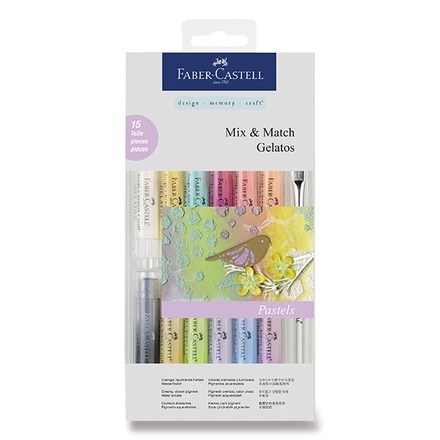 Papírenské zboží - Voskovky Faber-Castell Gelatos Pastels 15 barev